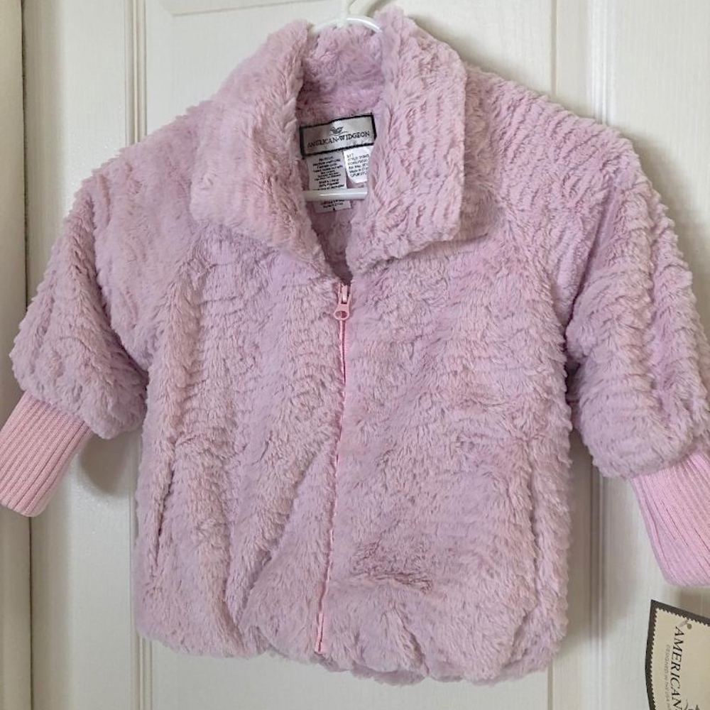 NWT American Widgeon Faux Fur Jacket Size 4